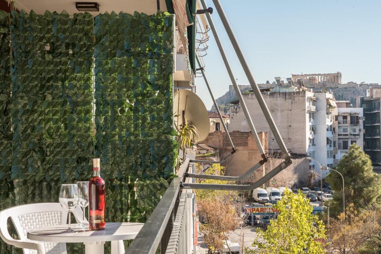 Superb Acropolis View 3Bd Apt In Historical Center Athene Buitenkant foto