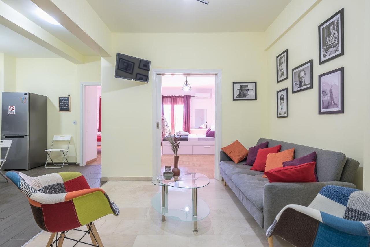 Superb Acropolis View 3Bd Apt In Historical Center Athene Buitenkant foto