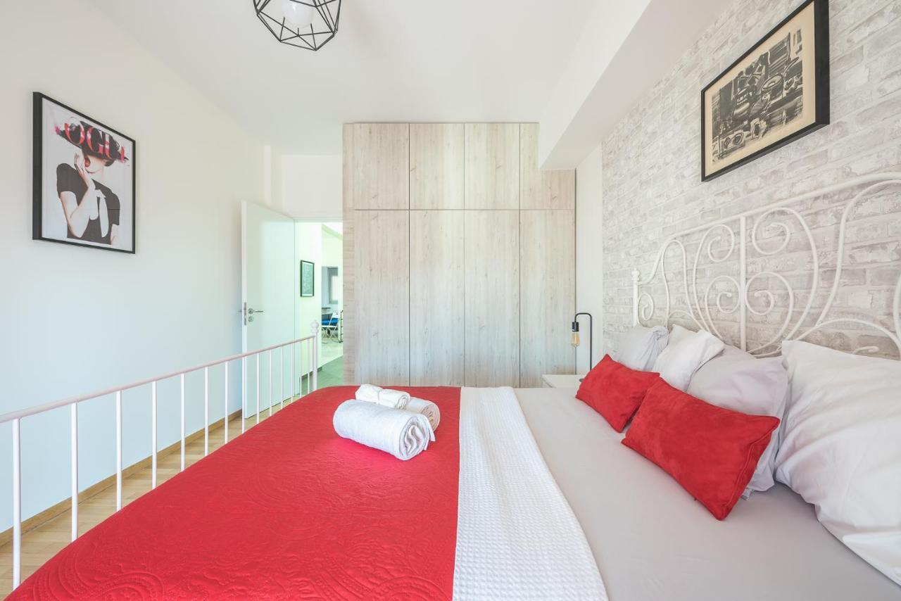 Superb Acropolis View 3Bd Apt In Historical Center Athene Buitenkant foto